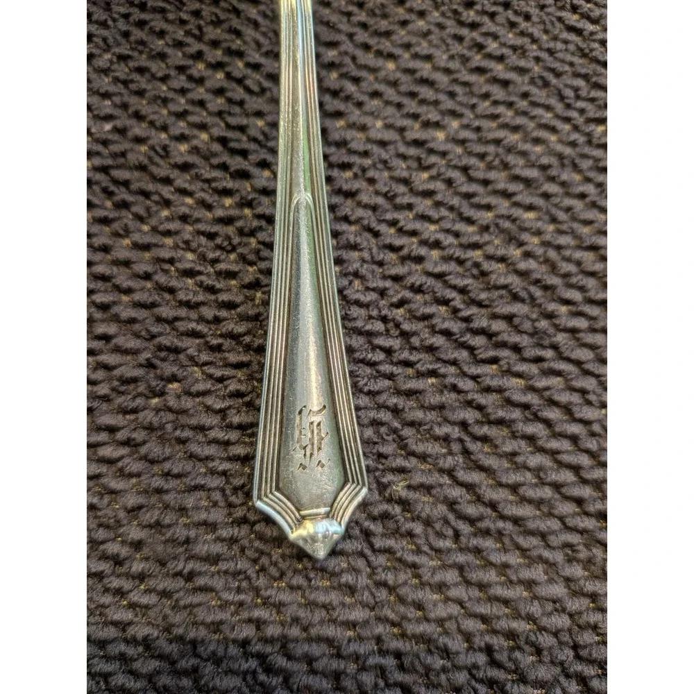 Vintage Gorham Fairfax Sterling Teaspoon – Rare Dated 1900-25-8-8 Heirloom